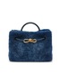 Main View - Click To Enlarge Main View - Click To Enlarge - BOTTEGA VENETA - Small Andiamo Shearling Leather Bag
