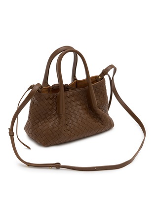 Detail View - Click To Enlarge - BOTTEGA VENETA - Small Intrecciato Leather Tote Bag