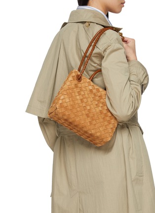 Back View - Click To Enlarge - BOTTEGA VENETA - Small Andiamo Leather Bag