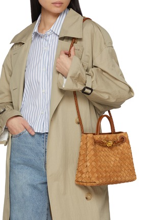 Figure View - Click To Enlarge - BOTTEGA VENETA - Small Andiamo Leather Bag