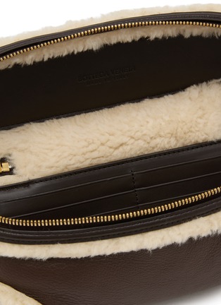Detail View - Click To Enlarge - BOTTEGA VENETA - Bang Bang Shearling Leather Vanity Case