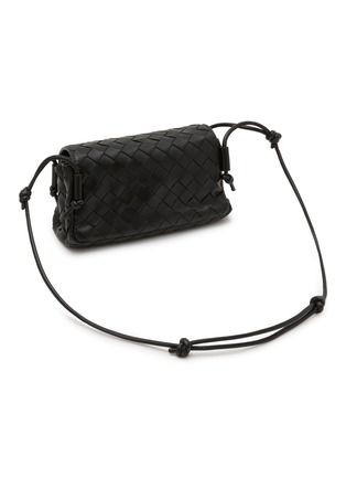 Detail View - Click To Enlarge - BOTTEGA VENETA - Discoteca Leather Flap Pouch