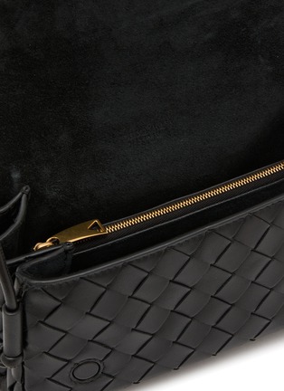 Detail View - Click To Enlarge - BOTTEGA VENETA - Discoteca Leather Flap Pouch