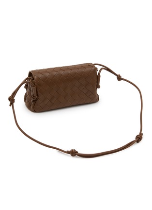 Detail View - Click To Enlarge - BOTTEGA VENETA - Discoteca Leather Flap Pouch