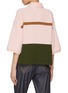 Back View - Click To Enlarge - BOTTEGA VENETA - Slouchy Striped Cotton Polo Shirt