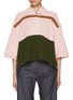Main View - Click To Enlarge - BOTTEGA VENETA - Slouchy Striped Cotton Polo Shirt