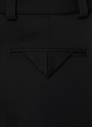 - BOTTEGA VENETA - Belted Carrot Leg Wool Pants