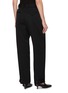 Back View - Click To Enlarge - BOTTEGA VENETA - Belted Carrot Leg Wool Pants