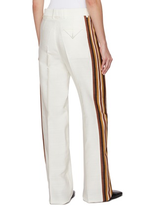 Back View - Click To Enlarge - BOTTEGA VENETA - Side Stripe Pants