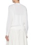 Back View - Click To Enlarge - BOTTEGA VENETA - Knot Button Thin Wool Cardigan