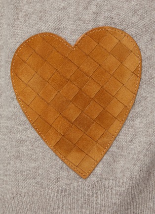  - BOTTEGA VENETA - Intrecciato Heart Patch Cardigan