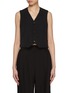 Main View - Click To Enlarge - BOTTEGA VENETA - Dino Patch Wool Gilet