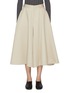 Main View - Click To Enlarge - BOTTEGA VENETA - Flared Cotton Silk Midi Skirt