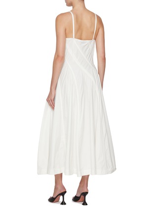Back View - Click To Enlarge - BOTTEGA VENETA - Twisted Seam Midi Dress