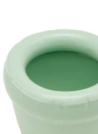 Detail View - Click To Enlarge - HOME STUDYO - Louis Ceramic Planter — Seafoam Gloss