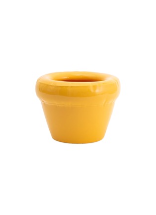 Main View - Click To Enlarge - HOME STUDYO - Pierre Ceramic Planter — Yolk Gloss