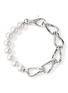  - JOHN HARDY - Surf Fresh Water Pearl Sterling Silver Bracelet — Size UM