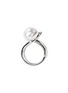  - JOHN HARDY - Surf Diamond Fresh Water Pearl Sterling Silver Ring — Size 7