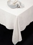 Detail View - Click To Enlarge - L'OBJET - Large Linen Sateen Tablecloth — Ecru