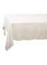 Main View - Click To Enlarge - L'OBJET - Large Linen Sateen Tablecloth — Ecru