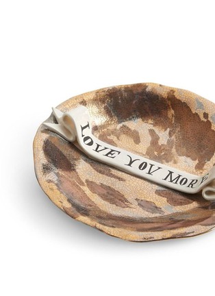 Detail View - Click To Enlarge - L'OBJET - X Ruan Hoffmann Love You More Plate