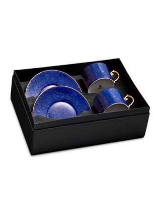 Main View - Click To Enlarge - L'OBJET - Lapis Tea Cup and Saucer Set