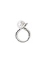  - JOHN HARDY - Surf Diamond Fresh Water Pearl Sterling Silver Ring — Size 6