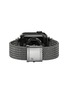 Detail View - Click To Enlarge - JOHN HARDY - Icon Black Rhodium Plated Sterling Silver Smart Watch Strap — Size UM