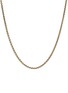 JOHN HARDY 14K Gold Box Chain Necklace — Size 24