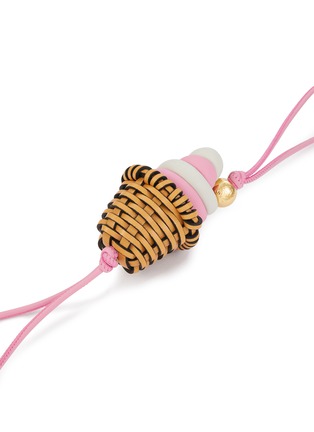 Detail View - Click To Enlarge - LOEWE - Ice Cream Leather Charm