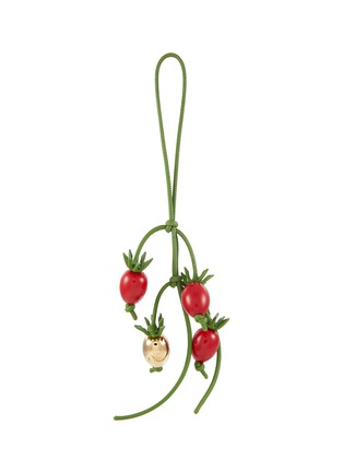 Main View - Click To Enlarge - LOEWE - Tomato Branch Leather Charm