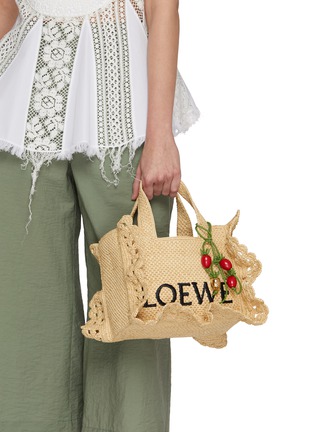 Figure View - Click To Enlarge - LOEWE - Tomato Branch Leather Charm