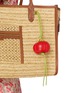 Front View - Click To Enlarge - LOEWE - Tomato Leather Bag Charm