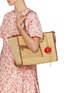 Figure View - Click To Enlarge - LOEWE - Tomato Leather Bag Charm