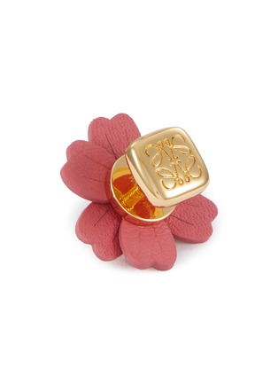 Detail View - Click To Enlarge - LOEWE - Flower Leather Pin