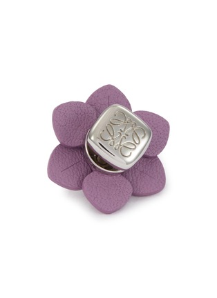 Detail View - Click To Enlarge - LOEWE - Flower Leather Pin