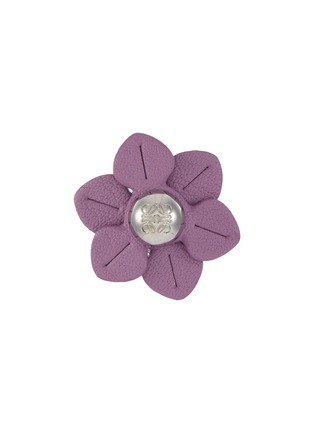 Main View - Click To Enlarge - LOEWE - Flower Leather Pin
