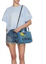 Figure View - Click To Enlarge - LOEWE - Flower Leather Pin