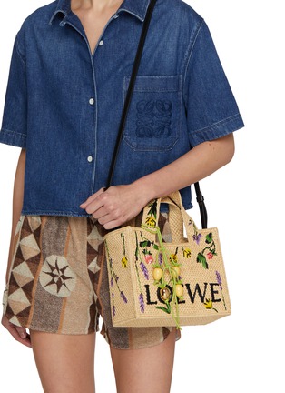Figure View - Click To Enlarge - LOEWE - Tomato Branch Leather Charm
