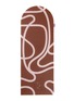 Main View - Click To Enlarge - HERCULE STUDIO - Archy Fitness Mat — Bari Choco Print