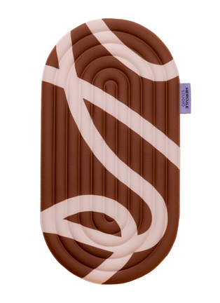 Main View - Click To Enlarge - HERCULE STUDIO - Galé Comfort Pad — Bari Choco Print