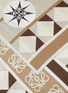 Detail View - Click To Enlarge - LOEWE - Geometric Compass Anagram Silk Scarf