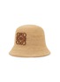 Main View - Click To Enlarge - LOEWE - Anagram Raffia Bucket Hat
