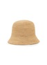 Figure View - Click To Enlarge - LOEWE - Anagram Raffia Bucket Hat