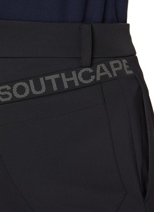  - SOUTHCAPE - Cropped Logo Elastic Band Pants