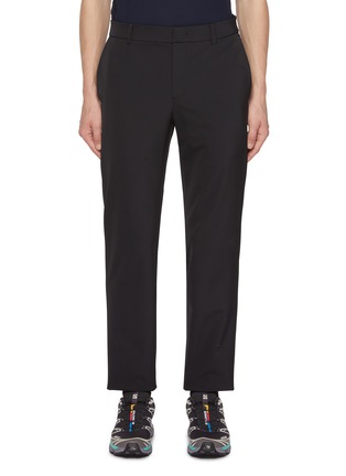 Main View - Click To Enlarge - SOUTHCAPE - Cropped Logo Elastic Band Pants