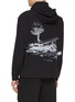 Back View - Click To Enlarge - SOUTHCAPE - Printed Hooded Zip Up Jacket