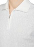  - SOUTHCAPE - Printed Logo Monogram Half Zip Polo Shirt