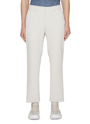 Main View - Click To Enlarge - SOUTHCAPE - Cropped Logo Waistband Pants