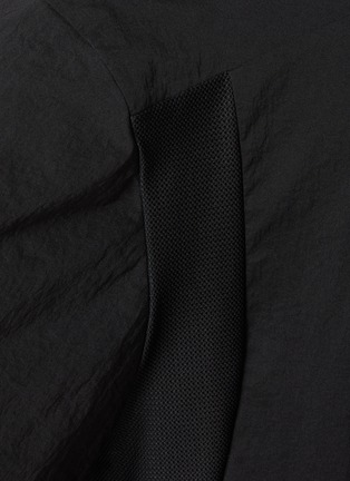 - SOUTHCAPE - High Neck Printed Logo Half Zip T-shirt
